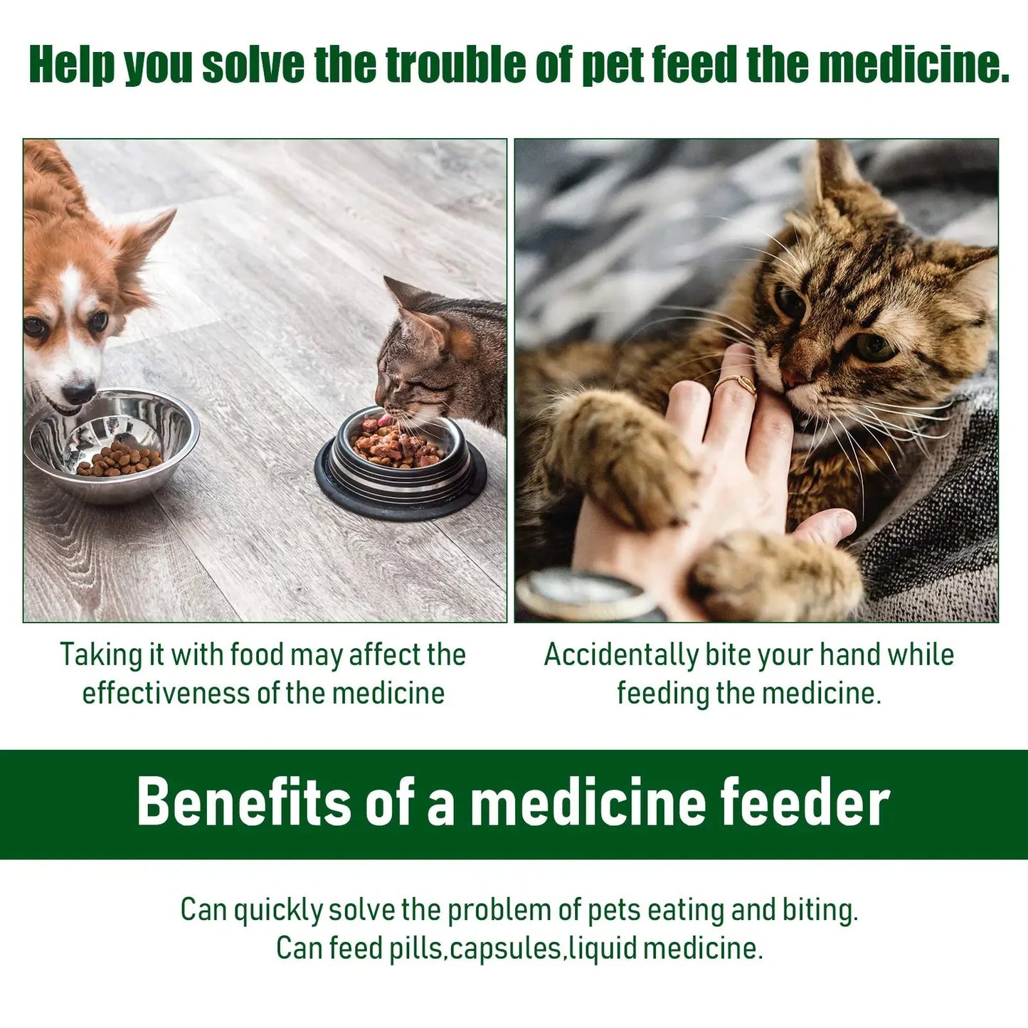 Pet medication dispenser