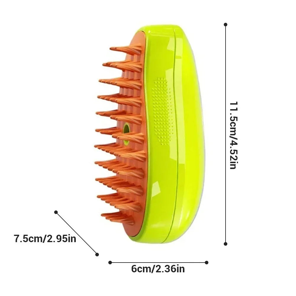 3-in-1 Steamy Cat Brush