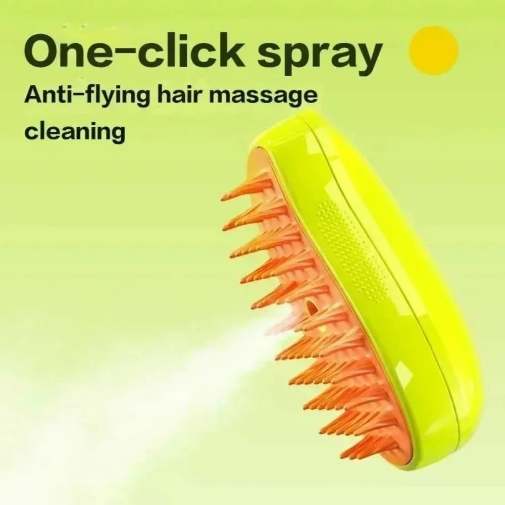 3-in-1 Steamy Cat Brush